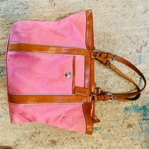 A fun, beachy Coach bag